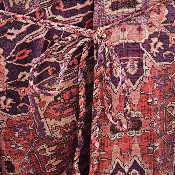 🔥Misa, Beautiful Butterfly Sleeve Dress. NWT-oversized XS - Picture 3 of 8